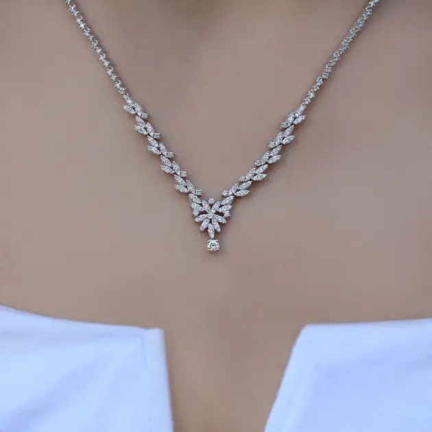 2.00 Karat Özel Tasarım Pırlanta Gerdanlık - 1