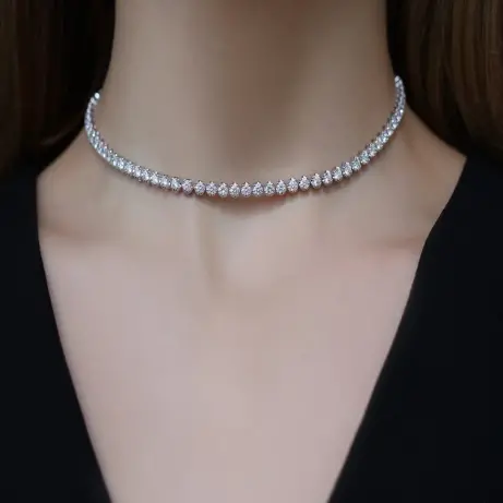 7.50 Karat Su Yolu Gerdanlık - (1)